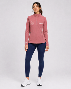 NUVAS Pink Yoga Jacket Deep Lilac