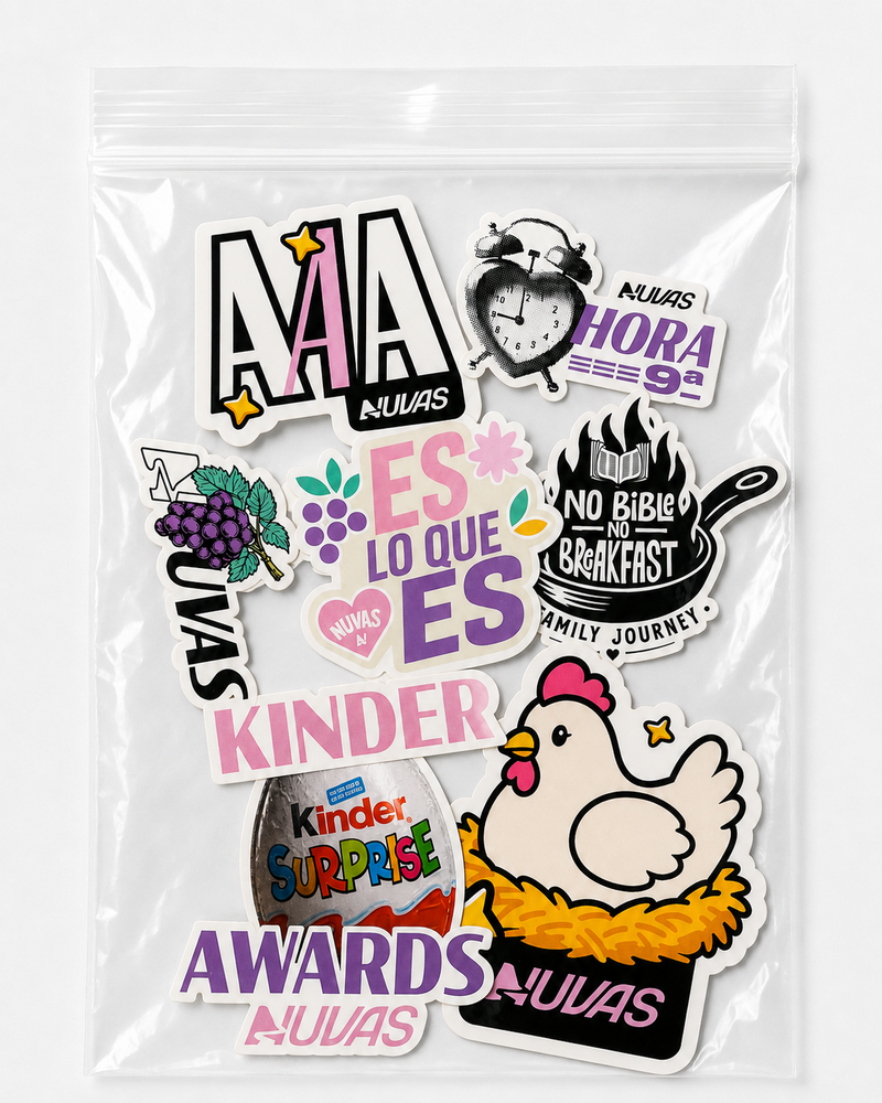 NUVAS STICKER PACK WITH 7