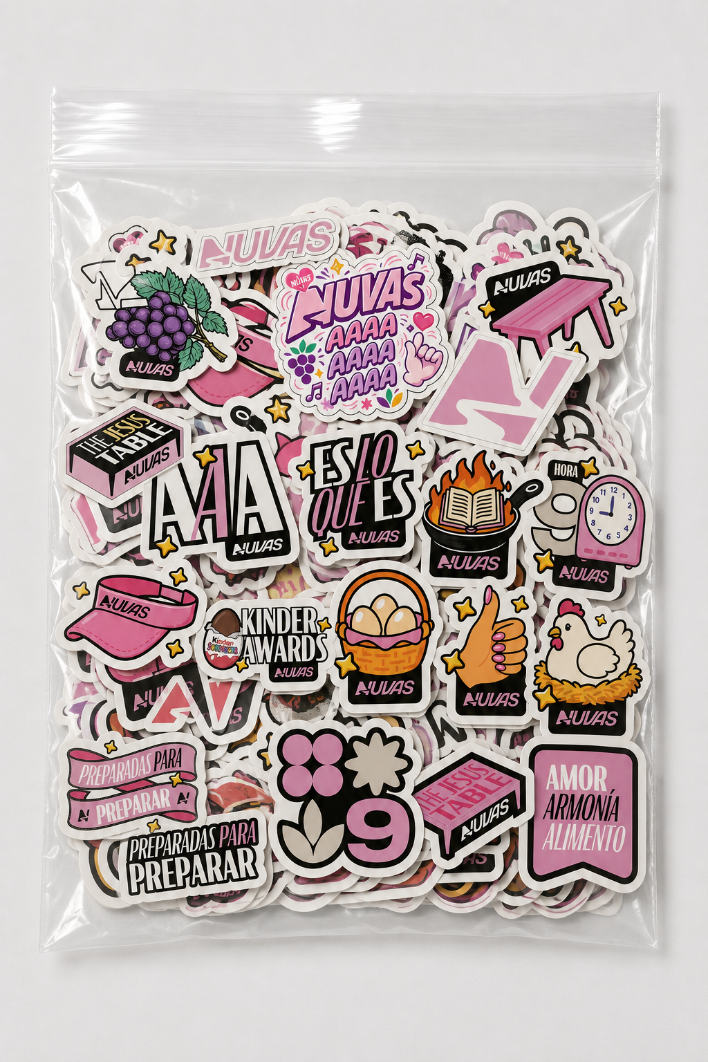 NUVAS STICKER PACK WITH 49