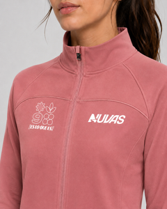 NUVAS Pink Yoga Jacket Deep Lilac