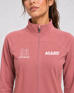 NUVAS Pink Yoga Jacket Deep Lilac