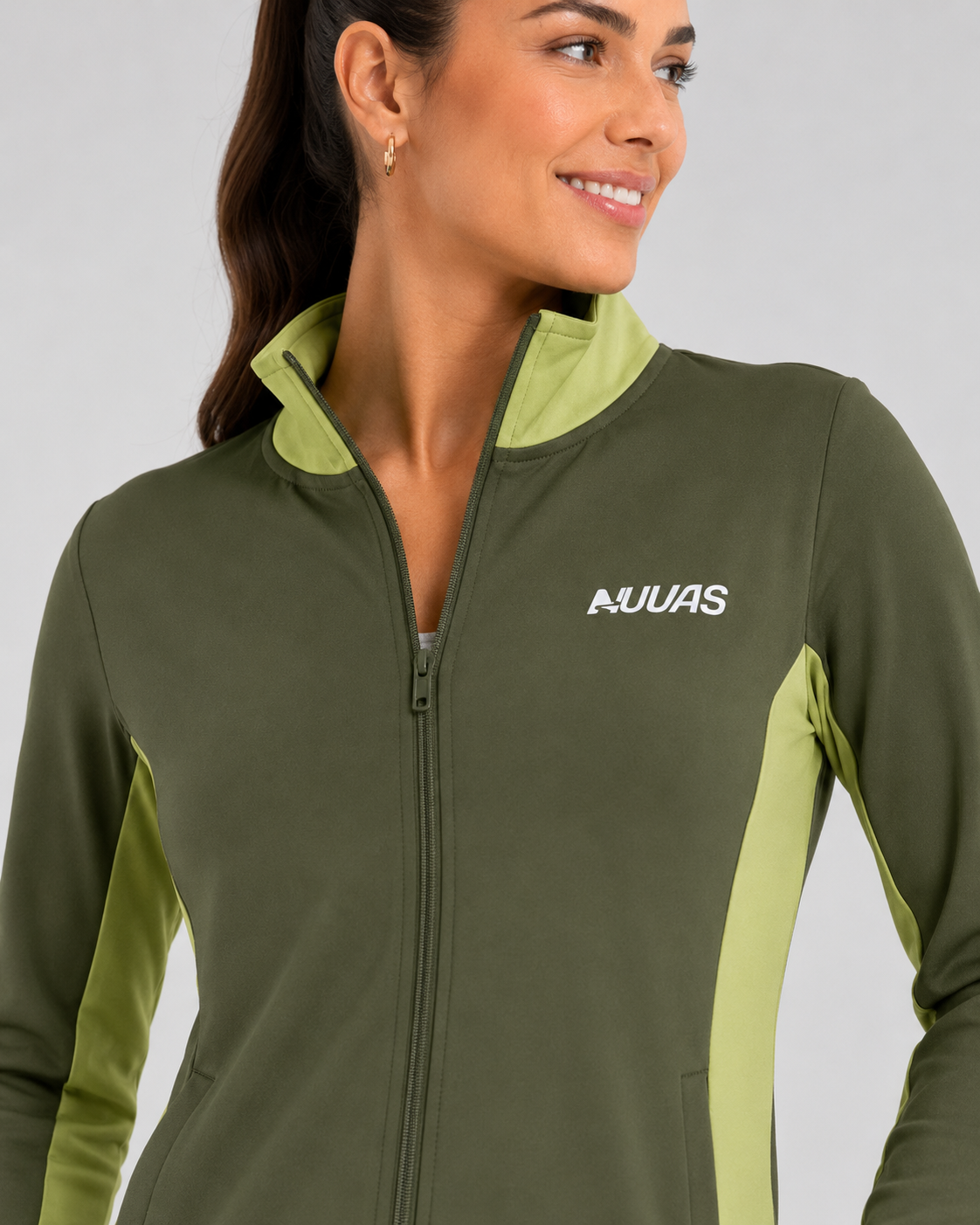 NUVAS LIME LEGGINGS and YOGA LIME JACKET