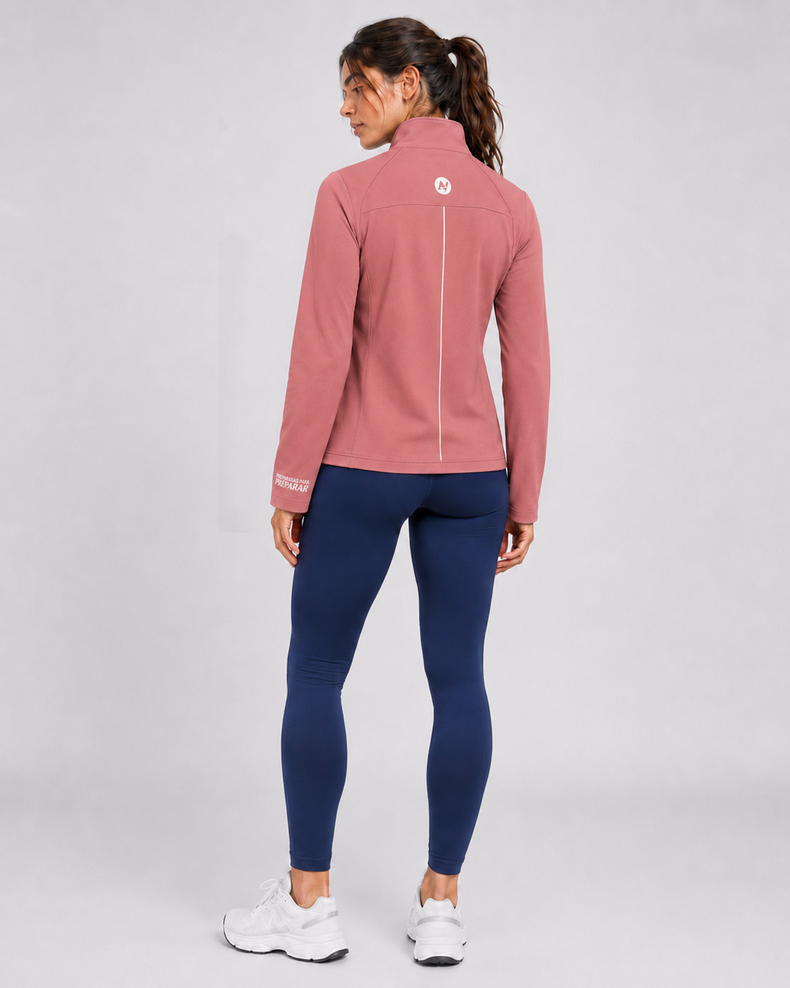 NUVAS Pink Yoga Jacket Deep Lilac