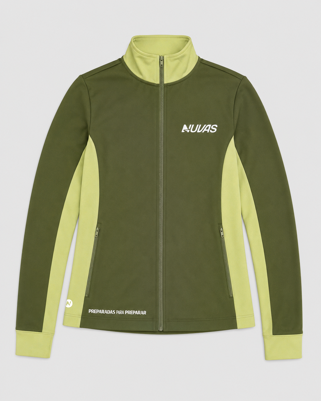 NUVAS LIME LEGGINGS and YOGA LIME JACKET